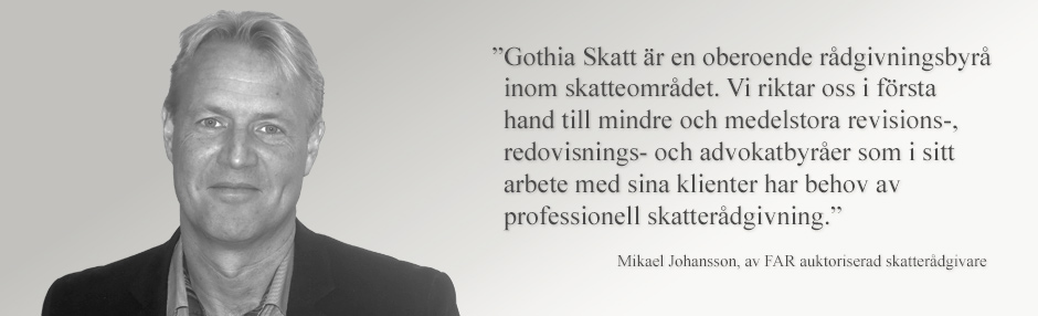 Mikael Johansson - auktoriserad skattekonsult